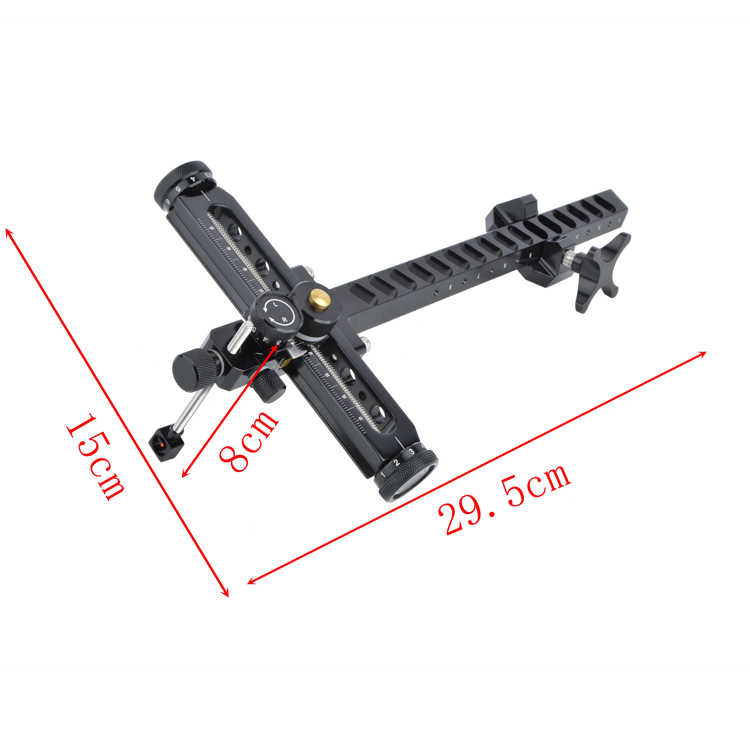 1pc  Archery Aluminum Alloy Recurve Bow Sight For Aiming Tool Outdoor Adjust Shooting Hunting Accessories